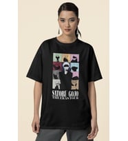 Tasarım Gojo Satoru Jujutsu Kaisen Baskılı Unisex Oversize Anime Karakter Tişört