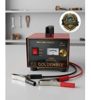 GOLDEN BEE Profesyonel Akü Şarj Cihazı 12 Volt 80 Amper 5 YIL GARANTİ