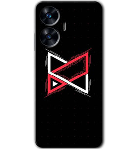 Realme C55 Kılıf HD Desen Baskılı Kılıf - Kilit