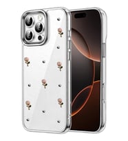 Newface Apple iPhone 16 Pro Max Fiyonk Desenli Kapak - Desen 6