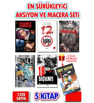 En Sürükleyici Aksiyon ve Macera Romanları Seti (6 Kitap)