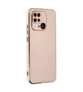 Xiaomi Redmi 10C Kılıf Volet Silikon - Pembe