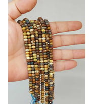 Afrika Turkuaz Taşı Rondela Faset Kesim 3.5*5mm Dizi (53108)