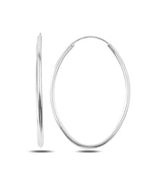 30x40mm Oval Halka Küpe