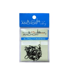 Anchor Klipsli Fırdöndü No: 1/0 8 li Paket
