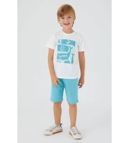 ROLY POLY RP3036-2 ERKEK ÇOCUK PİJAMA TAKIM (Krem)