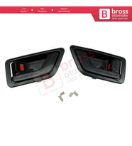 Hyundai Getz TB için Siyah Kapı İç Açma Kolu Sağ Sol 82610 1C000 82620 1C000