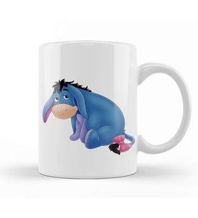 Winnie The Pooh Eeyore Kupa Bardak Porselen
