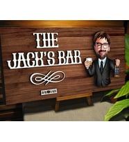 BK Gift Kişiye Özel Karikatürlü Kabartma Tasarım Ceviz Ahşap Bar Tabelası, Home Bar Tabela, Rustik Ev Dekorasyonu, Duvar Dekoru-13