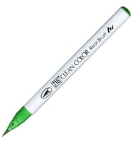 Zig Clean Color Real Brush Fırça Uçlu Marker Kalem 048 Emerald Green 