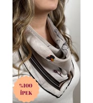 Sharmony Soft %100 İpek Fular