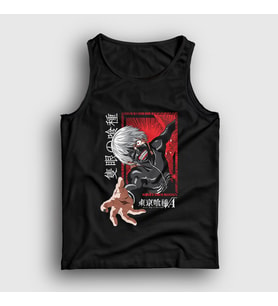Presmono Unisex Siyah Ken Kaneki V2 Anime Tokyo Ghoul Atlet