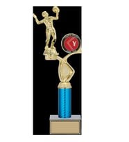 ODAK KUPA - Figürlü Kupalar - Voleybol Kadın Figürlü Kupalar FG-017 B - 38 cm