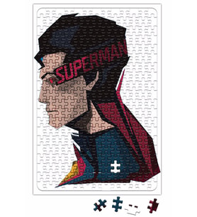 Superman The Man of Steel Puzzle 240 Parça Yapboz