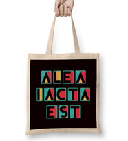 Alea Iacta Est Latin Language Phrase Motivation Saying Dice Bez Çanta Uzun Saplı