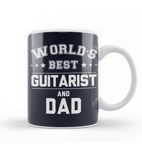 Fathers Day World's Best Hiker And Dad Kupa Bardak Porselen