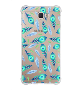 PrintiFy Samsung Galaxy J7 Prime 2 Uyumlu Nazar Boncuğu 3 Baskılı Şeffaf Köşe Korumalı Antişok Kılıf