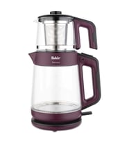 Bestea 1900 W Cam Çay Makinesi Violet Siyah