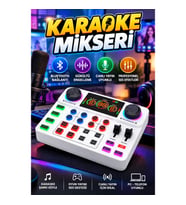 Bluetooth Bağlantılı Karaoke ve Canlı Yayın Ses Kartı – Gürültü Engelleme
