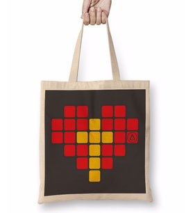 Tetris 2 Bez Çanta Uzun Saplı