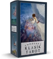 Modern Klasik Tarot Kartları ve Türkçe Rehber Kitapçığı - 78 Kartlı Özel Tasarım Tarot Seti