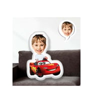 Kişiye Özel Fotoğraflı Şimşek Mcqueen Yastık 115550 70 cm