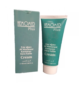 Hemomed Plus Çay Ağacı, At Kestanesi, Kantaron, Kara Halile Kremi 100 ML, Derya Eren