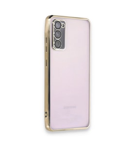 Samsung Galaxy S20 Fe Kılıf Razer Lensli Silikon - Gold