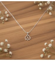 Kişiye Özel 925 Ayar Gümüş Zarif Minimalist Uğur Böceği Kolye