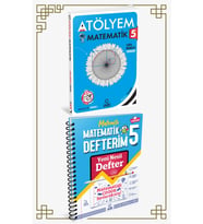 Arı Yayıncılık ARI YAYINLARI 5. SINIF MATEMATİK ATÖLYEM VE DEFTER SETİ (Çok Renkli)