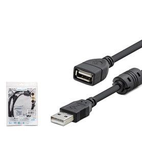 Usb Uzatma Kablosu 1.5 M - Si̇yah HDX7533