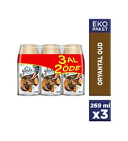 Glade Oda Kokusu Oryantal Oud Otomatik Sprey Yedek 3 Al 2 Öde Karışık Set 3