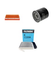 Bosch Filtre Bakım Seti Nissan Note 1.6 Benzin 2006-2012 Hava + Yağ f. + Polen Filtre Filtron