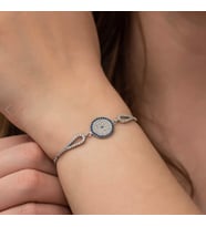 NAZAR 925 AYAR GÜMÜŞ BİLEKLİK (Karışık)