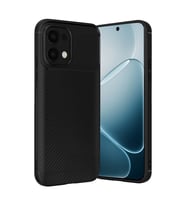 Oppo A6 Pro 4g Auto Focus Karbon Kapak - Siyah