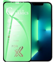Apple Uyumlu   iPhone 13 Pro Ekran Koruyucu 9d Seramik Nano Kırılmaz Cam