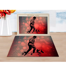 BK Home Atatürk Silüet Tasarımlı 1000 Parça Profesyonel Puzzle-2
