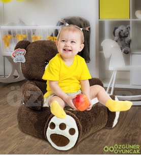 Ayıcık Pelüş Bebek Çocuk Koltuğu