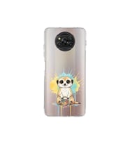 Poco X3 ile Uyumlu Splash Mirket Tasarımlı Şeffaf Silikon Kılıf