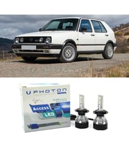 Vw Golf 2 Uzun+Kısa Far Ampulü H4 Access Yeni Seri Beyaz 1983-1992