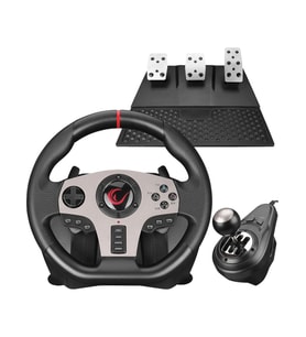 Rampage V902 Oyuncu Direksiyon PC 3 Pedallı Oyuncu Direksiyonu ( Sadece PC Uyumlu )