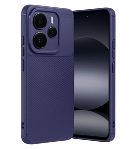 Note 14 5G Auto Focus Karbon Kapak - Lacivert