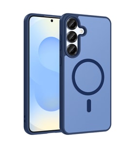 Lexroo Galaxy S26 FE Kılıf M-safe Şarj Özellikli Babet Kılıf - Lacivert