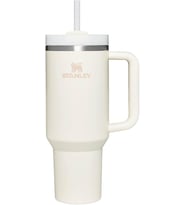 Stanley Quencher Pipetli Termos Bardak, Krem, 1.18 Litre