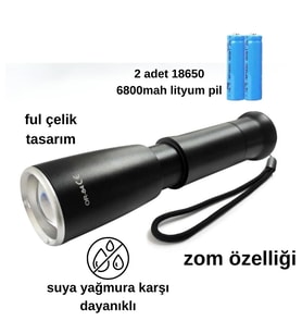 lityum pilli enerji tasaruflu full metal tasarım yağmur suyu geçirmez