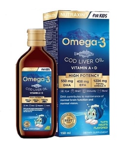 Nutraxin Omega 3 Şurup Karışık Meyve Aromalı 150 ml