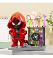 SPIDERMAN PEN  Figürlü Masaüstü Kalemlik (Kırmızı)