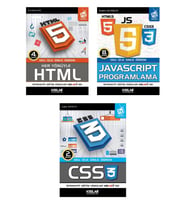 KODLAB YAYIN WEB PROGRAMLAMA SETİ (Siyah - Beyaz)
