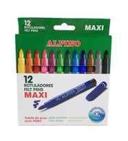 Alpino Maxi Keçeli Kalem 12 Renk