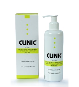 Clinic Professionel Pyroo Yüz Temizleme Jeli 250 ml